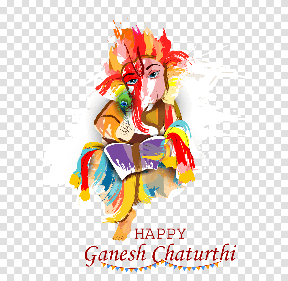 Wishing You Happiness As Big As Lord Ganeshaquots Appetite Ganesh Chaturthi Social Media, Poster, Advertisement Transparent Png