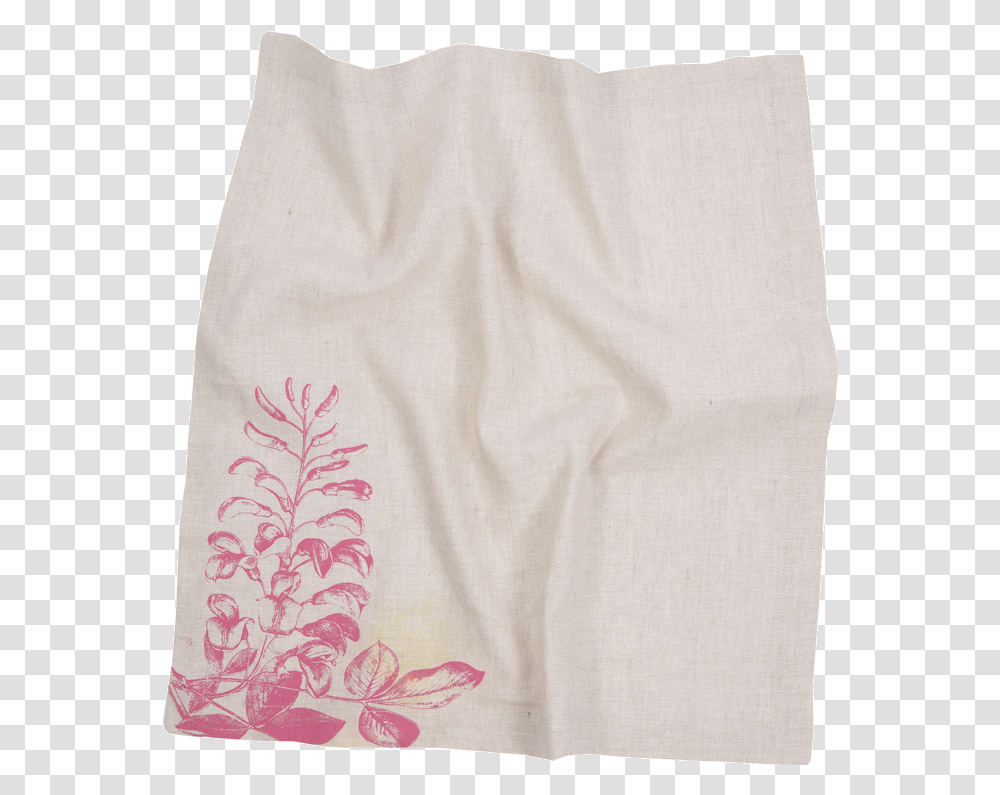 Wisteria Pink Napkin Linen, Apparel, Undershirt, Pattern Transparent Png