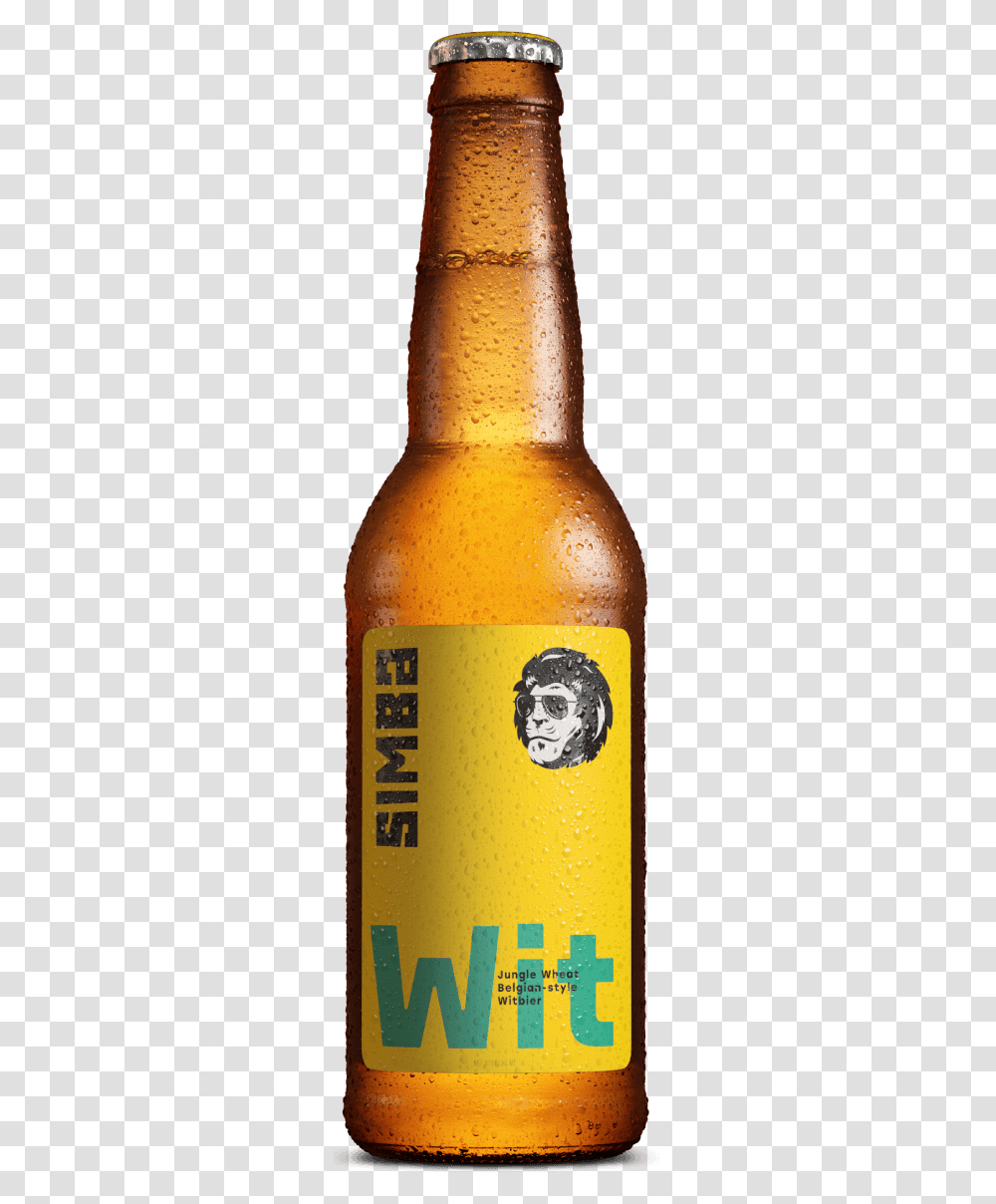 Wit Simba Jungle Wheat Beer, Alcohol, Beverage, Drink, Bottle Transparent Png
