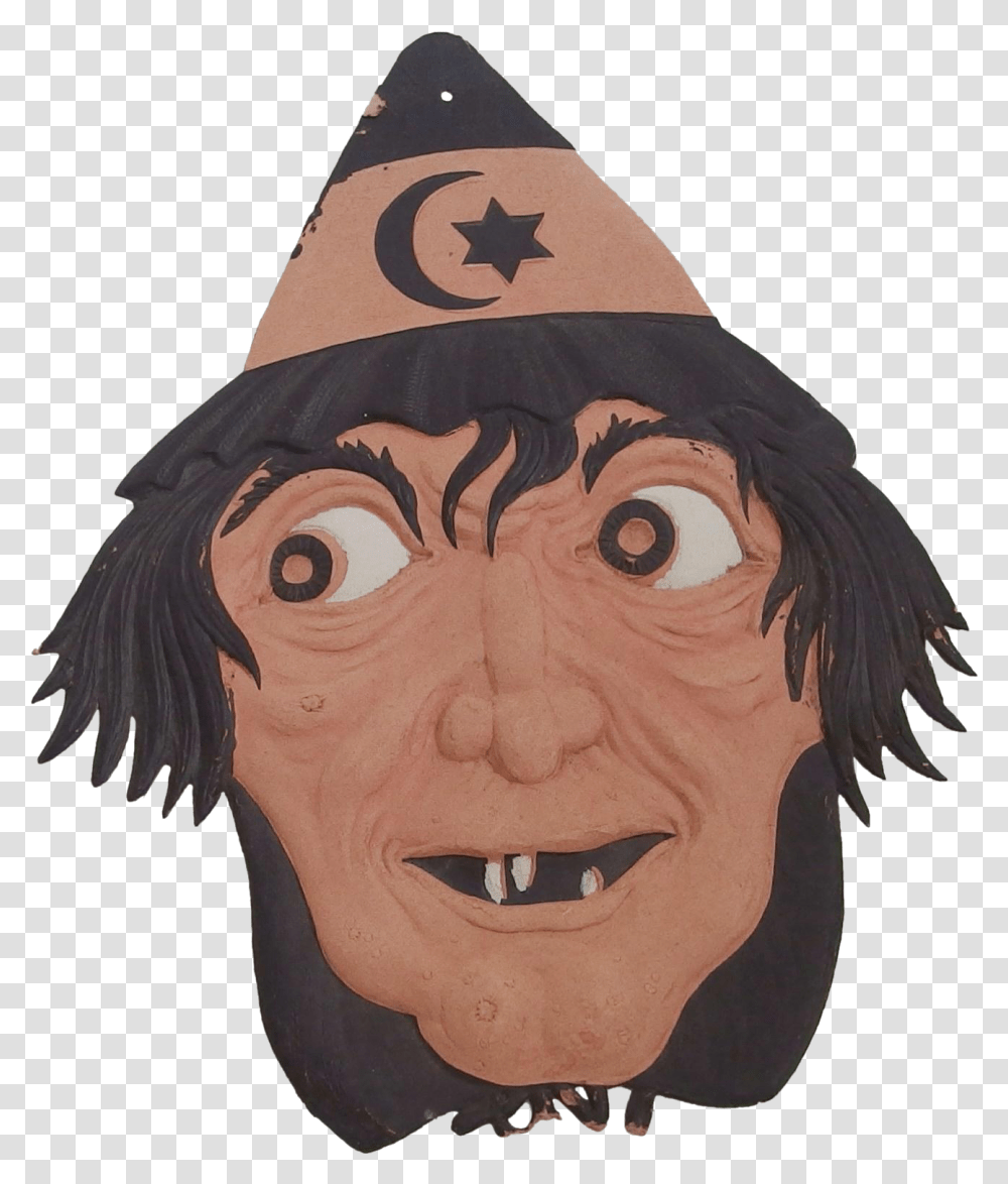 Witch Background Faces, Clothing, Apparel, Party Hat, Person Transparent Png