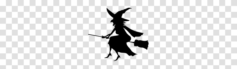 Witch Black Clipart, Silhouette, Person, Human, Ninja Transparent Png