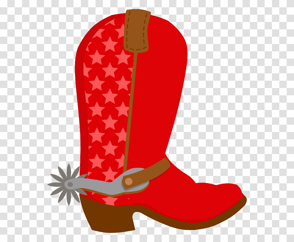 Witch Boots Clipart Red Cowboy Boots Clipart, Apparel, Footwear, Sock Transparent Png