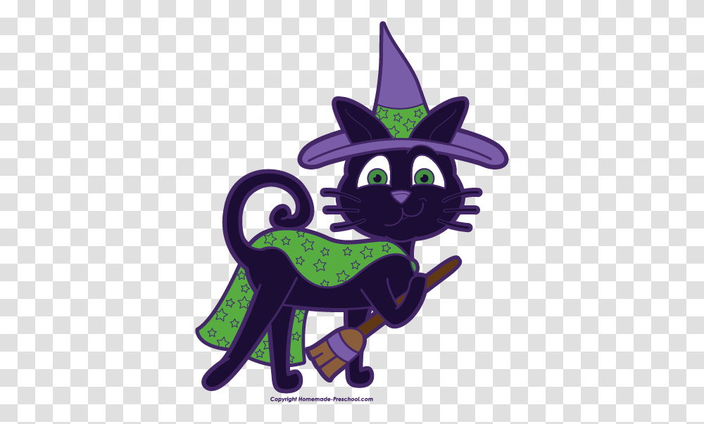 Witch Cat Clipart, Animal, Mammal, Wildlife Transparent Png