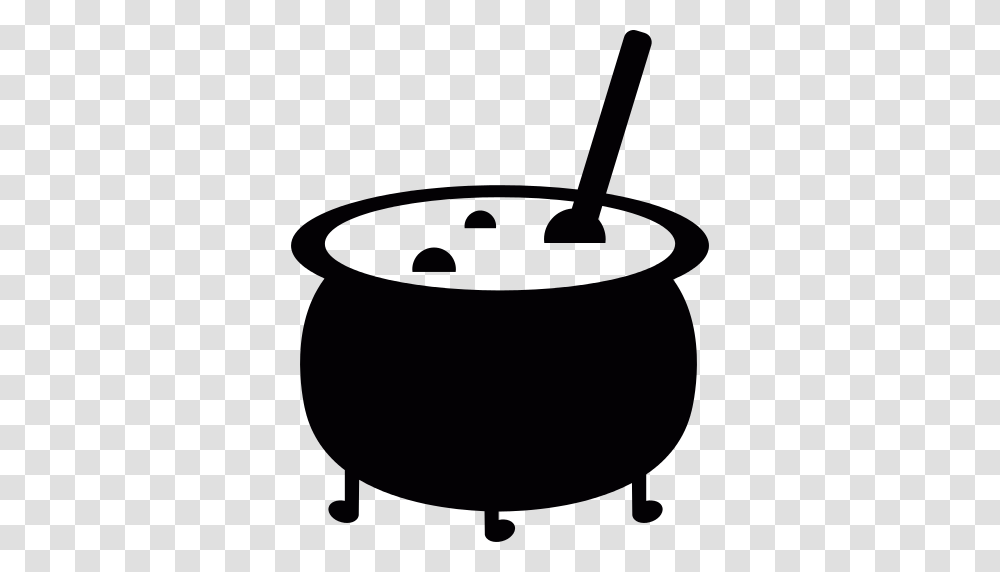 Witch Cauldron Icon, Lamp, Tabletop, Furniture, Bowl Transparent Png