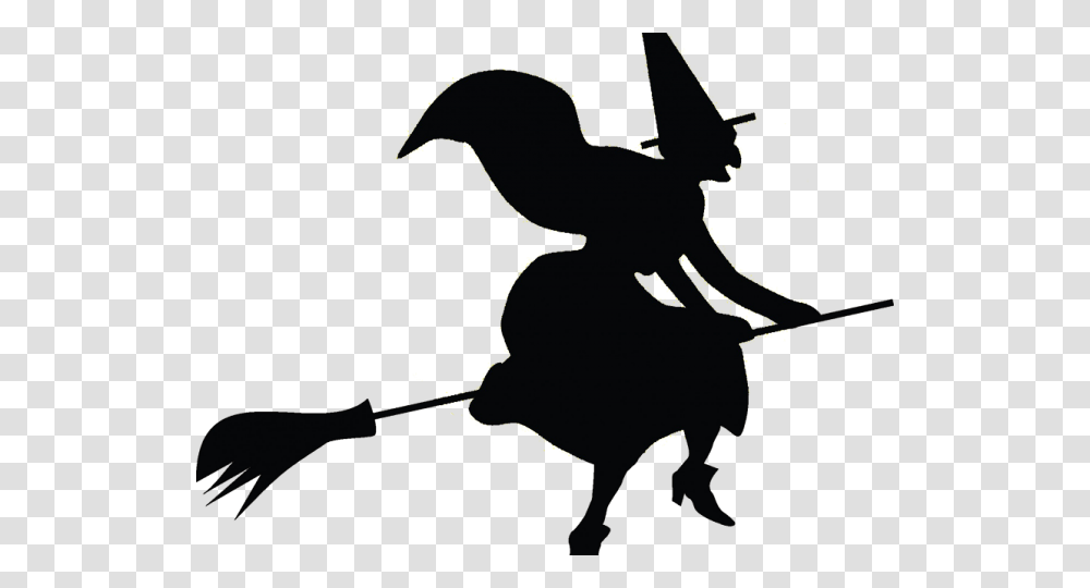 Witch Clipart Broomstick Halloween Witch Background, Outdoors, Person, Animal Transparent Png