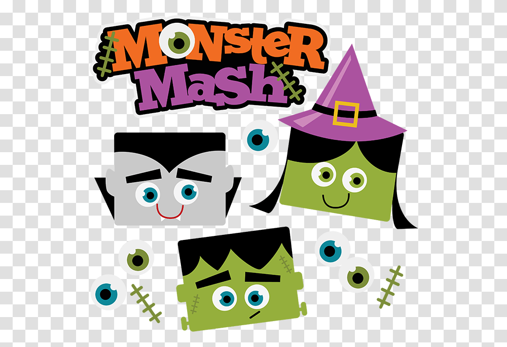 Witch Clipart Cute Halloween Monster, Poster, Advertisement Transparent Png