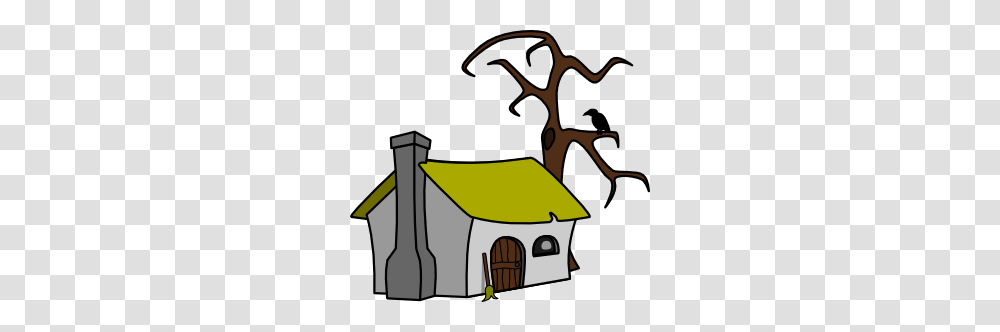 Witch Cottage Clip Art, Building, Housing, House, Outdoors Transparent Png