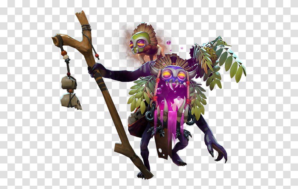 Witch Doctor Dota 2 Witch Doctor Masque Of Awaleb, Person, Costume, People, Overwatch Transparent Png