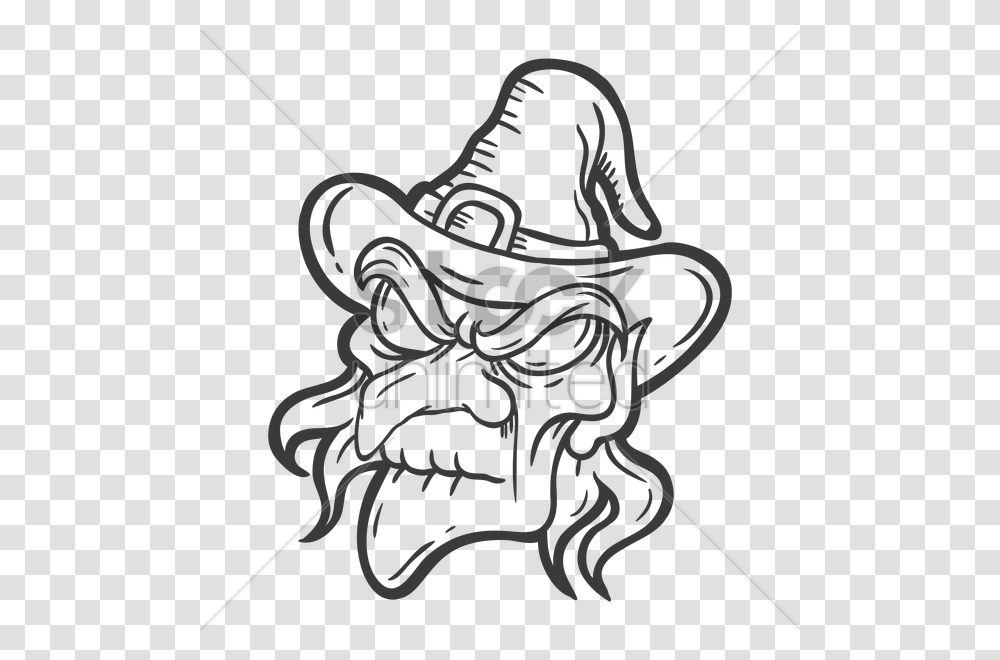 Witch Face Vector Image, Arrow, Weapon, Leisure Activities Transparent Png