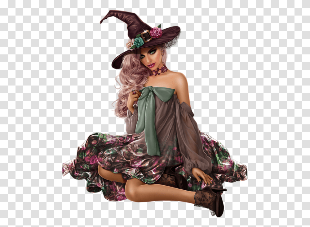 Witch, Fantasy, Apparel, Doll Transparent Png
