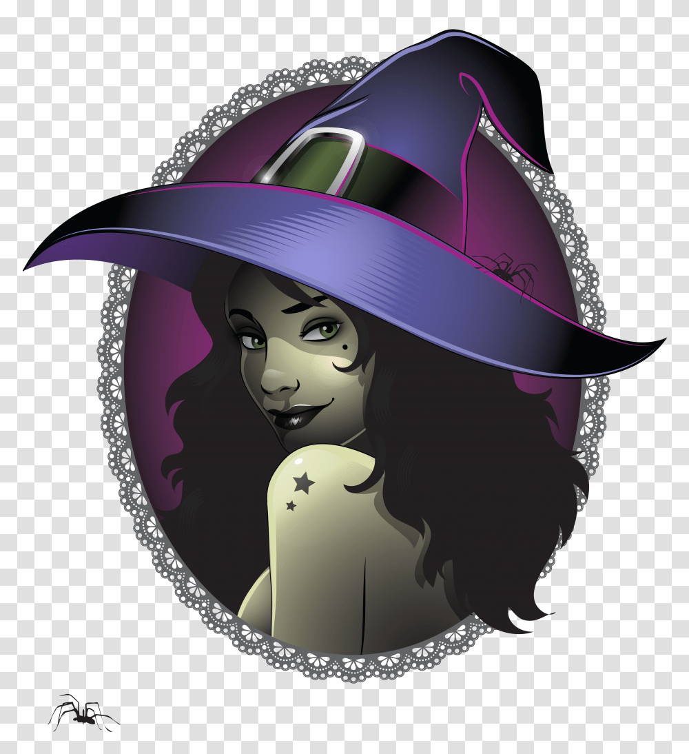 Witch, Fantasy, Helmet Transparent Png