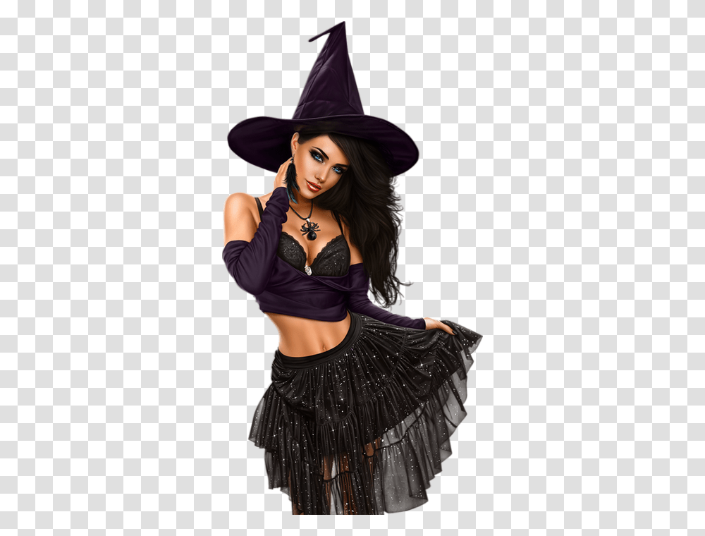 Witch, Fantasy, Hat, Person Transparent Png