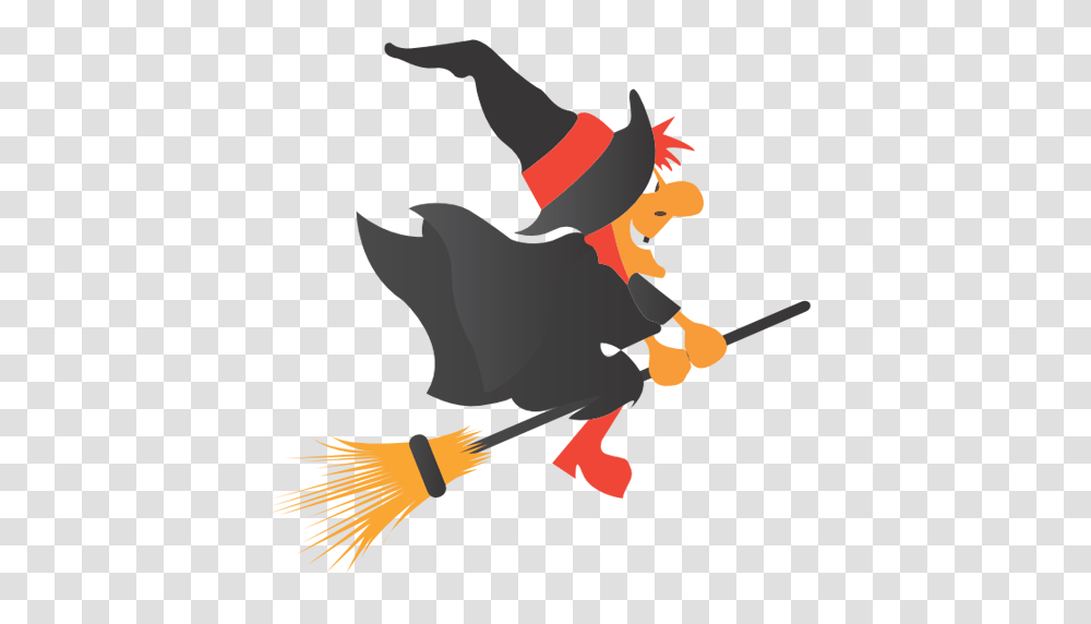 Witch, Fantasy, Person, Human, Bird Transparent Png