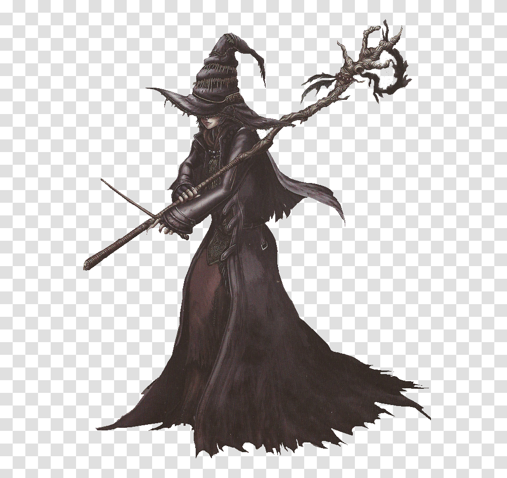 Witch, Fantasy, Person, Human, Weapon Transparent Png