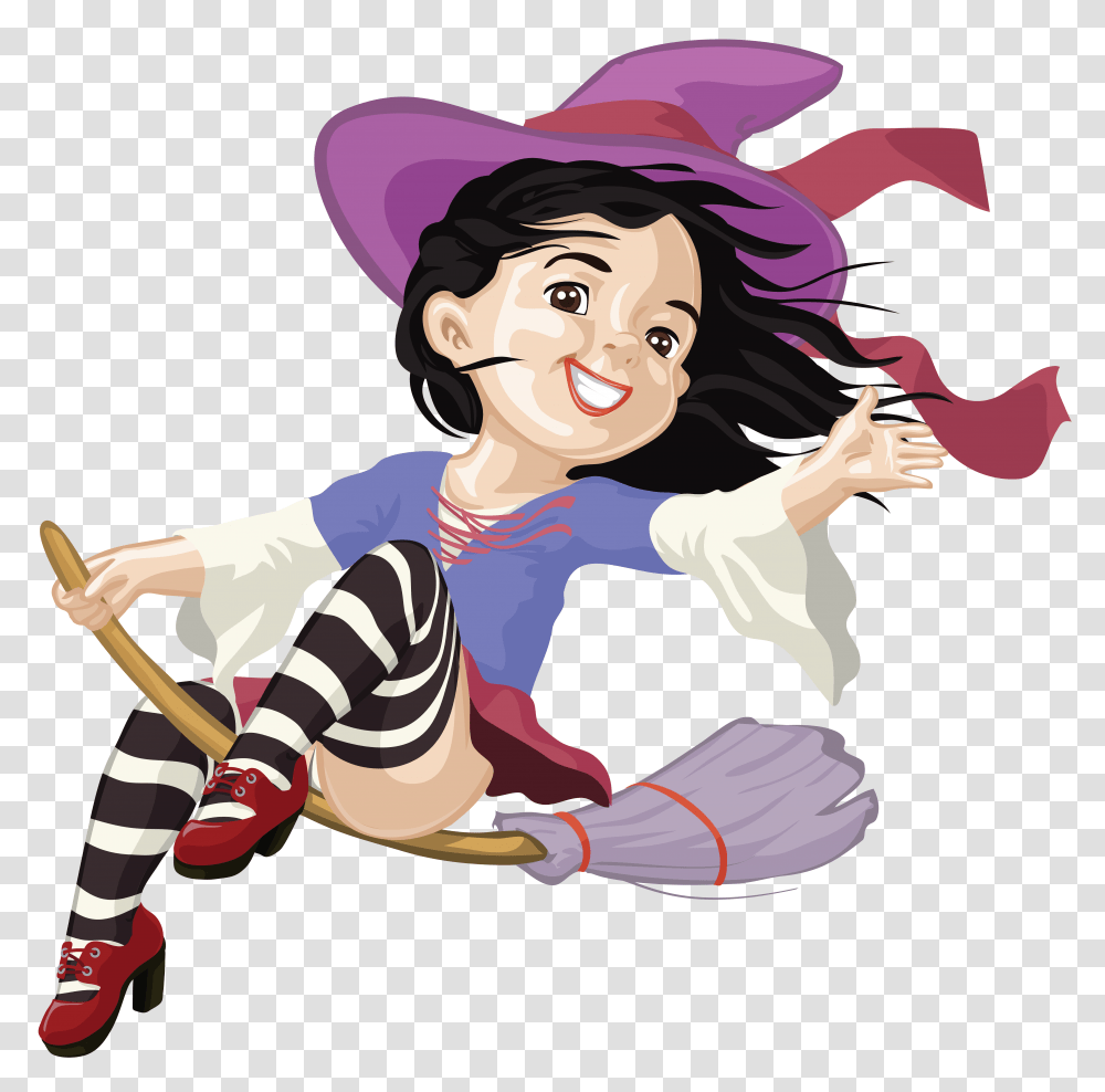 Witch, Fantasy, Person, Sport, Girl Transparent Png