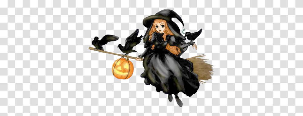 Witch, Fantasy, Person, Toy, Painting Transparent Png