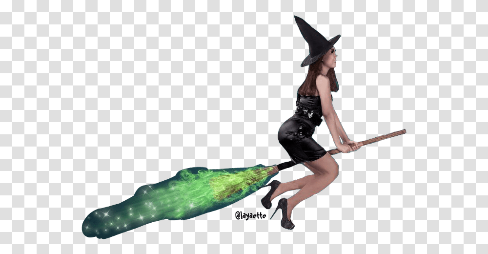Witch Halloween Wicked Wickedwitch Broomstick Illustration, Dance Pose, Leisure Activities, Person, Human Transparent Png