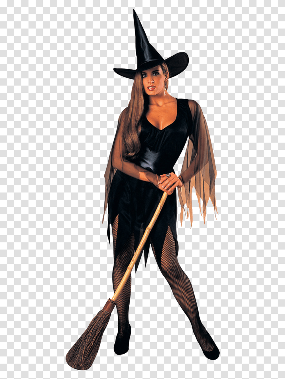 Witch Hat Halloween Witch Costume, Dress, Person, Evening Dress Transparent Png