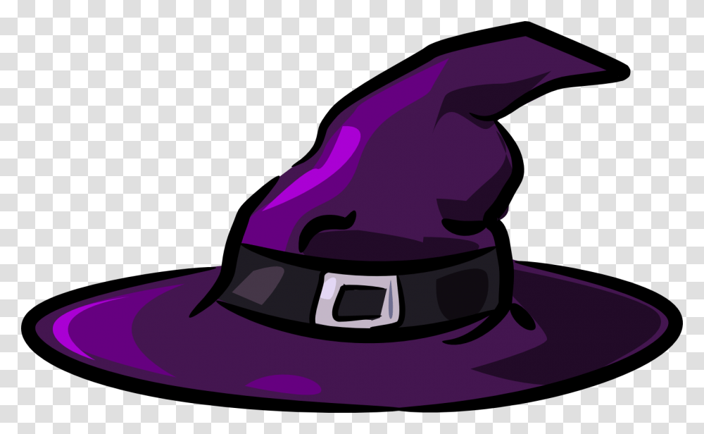 Witch Hat Halloween Witchcraft Clip Art Halloween Cartoon Witch Hat, Apparel, Sun Hat, Cowboy Hat Transparent Png