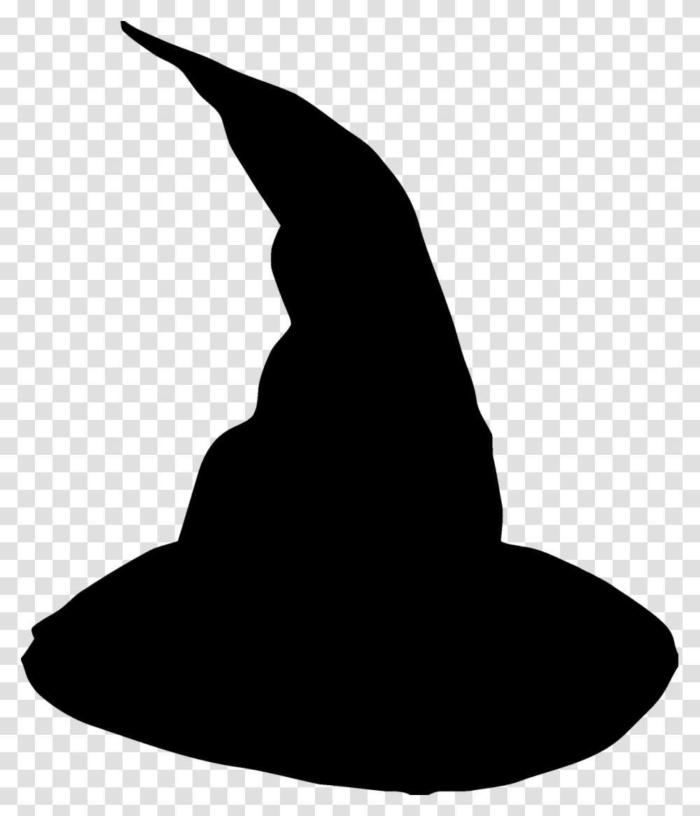 Witch Hat No Background, Apparel, Silhouette, Cowboy Hat Transparent Png