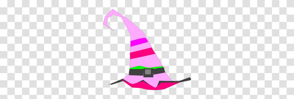 Witch Hat Pink Clip Art, Apparel, Party Hat, Sock Transparent Png