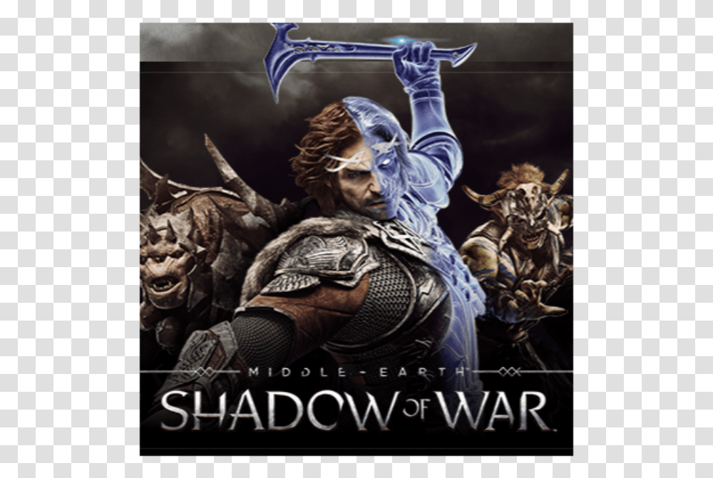 Witch King In Shadow Of War, Ninja, Person, Blade, Weapon Transparent Png