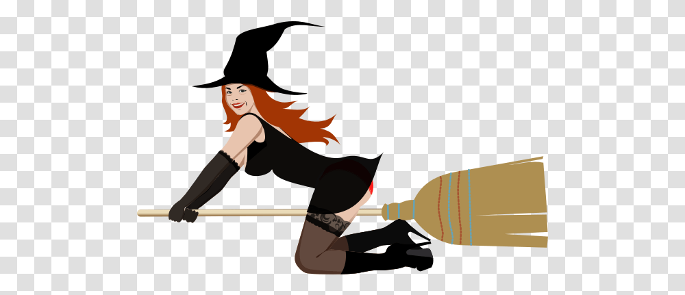 Witch On Broom 1 By Rones Witchcraft, Person, Human Transparent Png