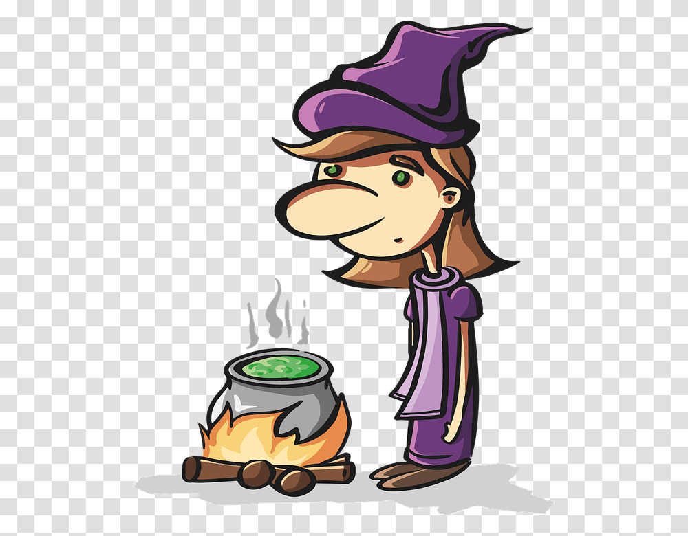 Witch, Person, Performer, Hat Transparent Png