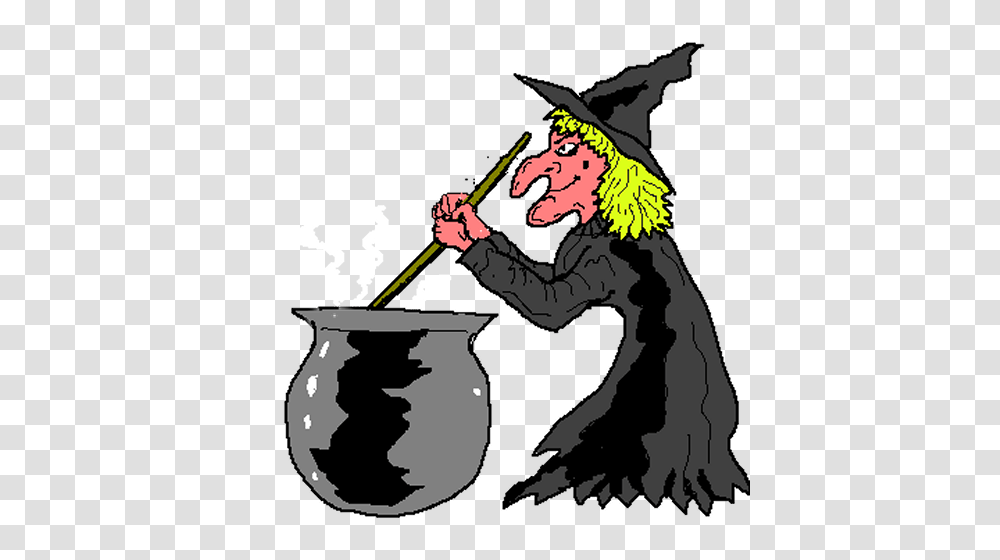 Witch Pictures Free Free Witch Stirring Her Cauldron Clip Art, Performer, Person, Human, Magician Transparent Png