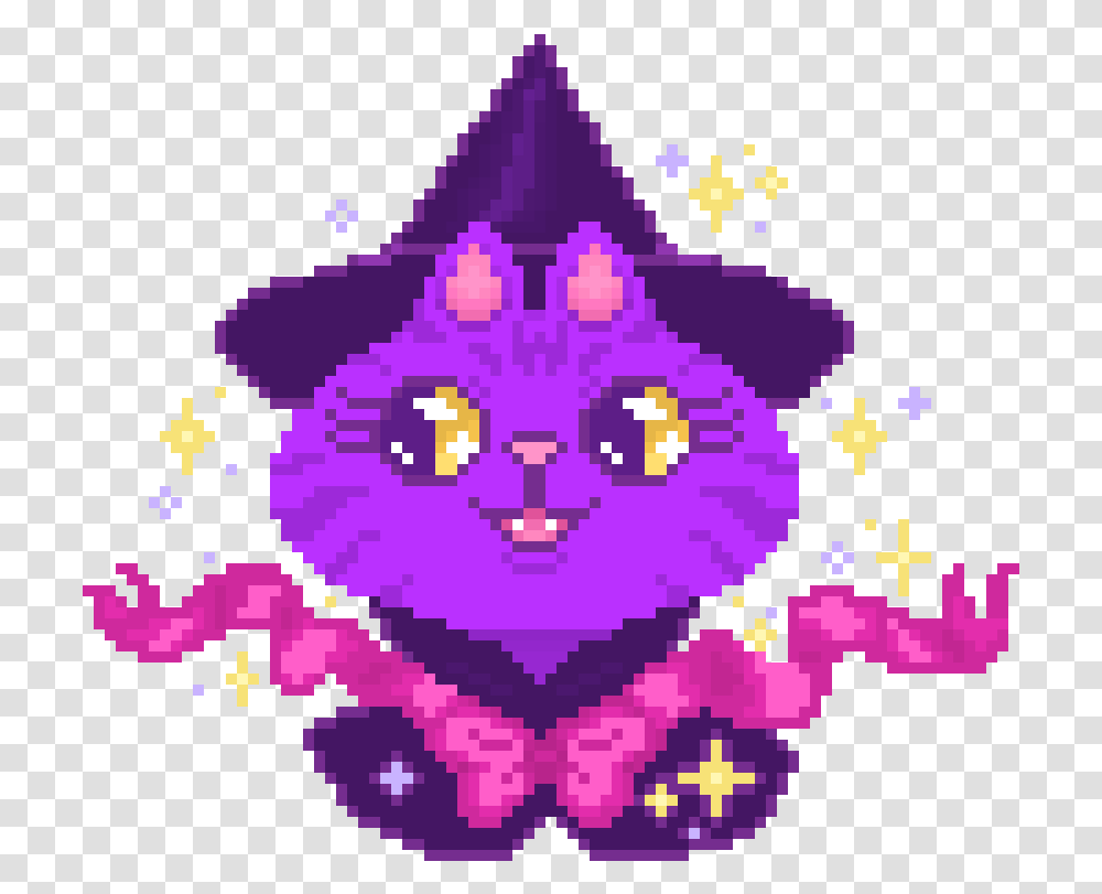 Witch Pixel Art, Pattern, Star Symbol Transparent Png