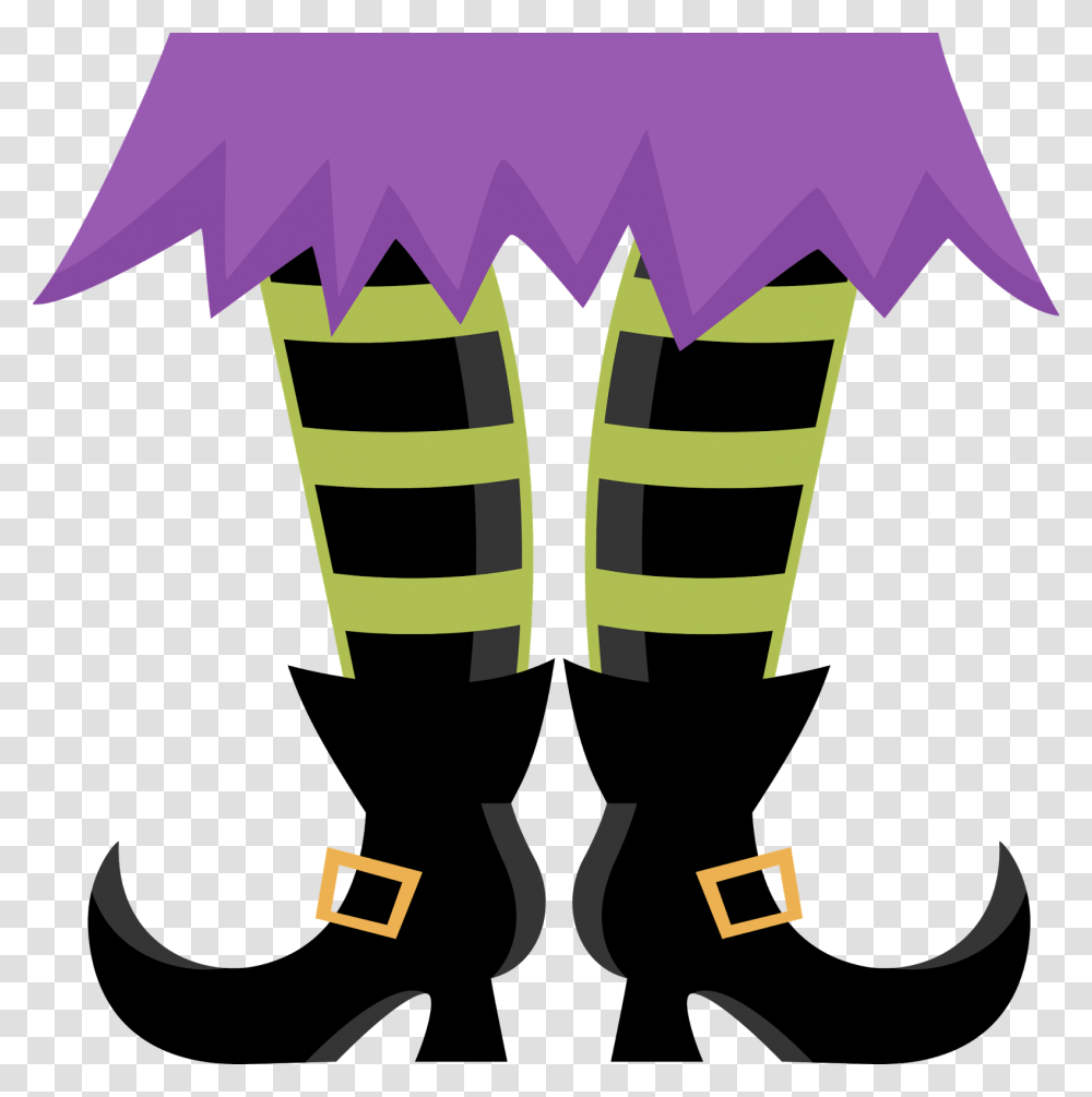 Witch Shoes Clip Art, Apparel, Purple, Halloween Transparent Png