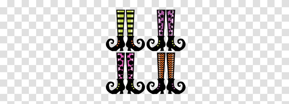 Witch Shoes For Scrapbooking Paper Crafts Halloween, Clock, Digital Clock Transparent Png