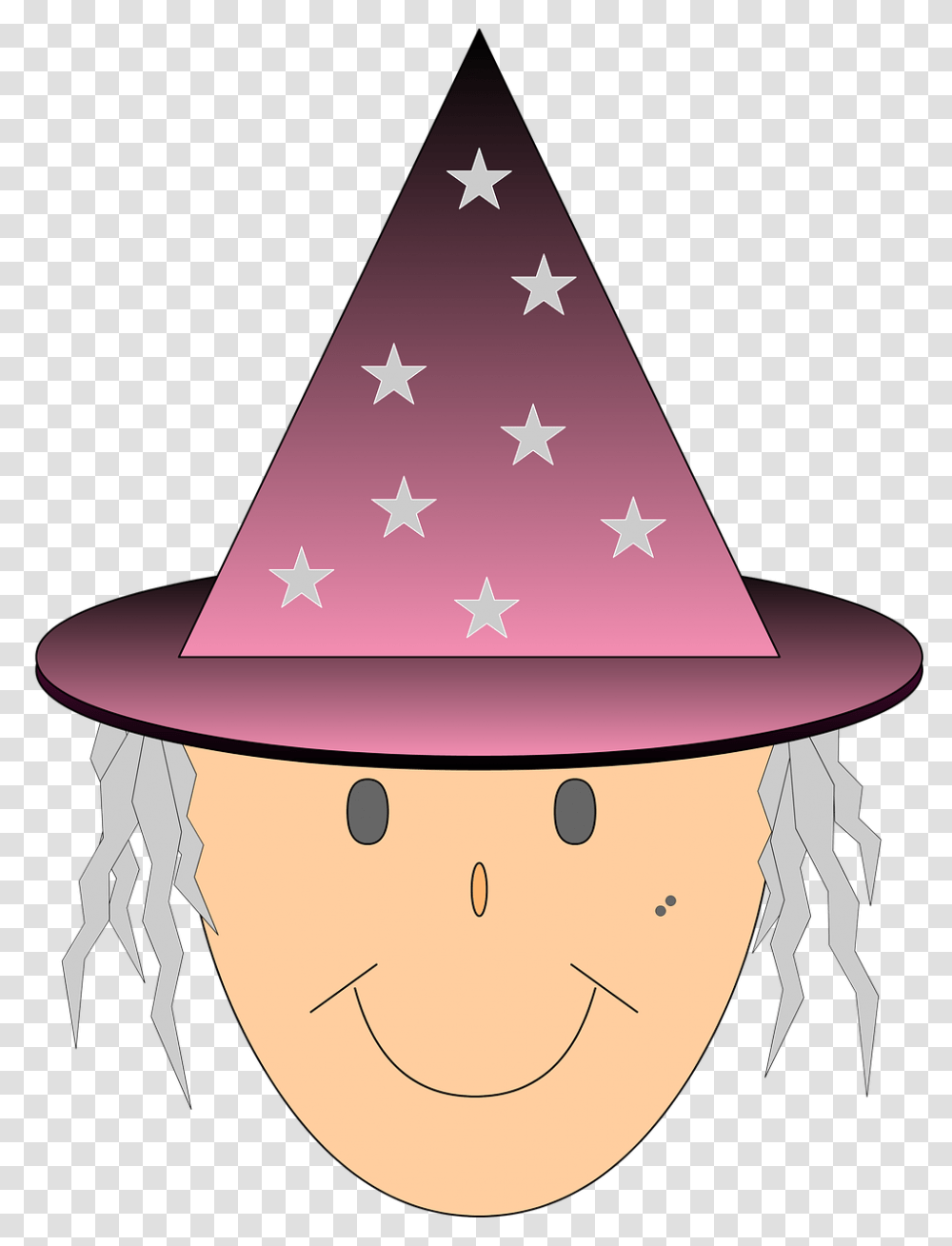 Witch'stars Witch's Hat Halloween Illustration Witch, Apparel, Triangle, Lamp Transparent Png