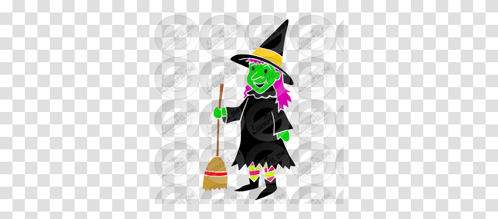 Witch Stencil For Classroom Therapy Use Transparent Png