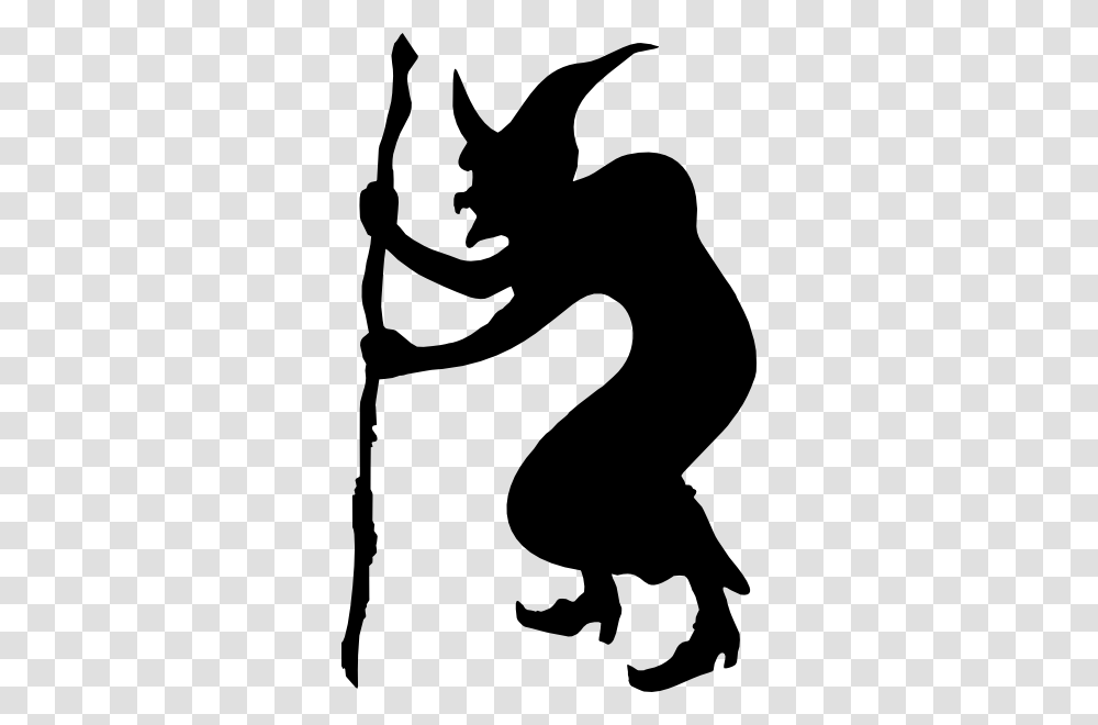Witch Walking Clip Art, Silhouette, Person, Human, Kneeling Transparent Png