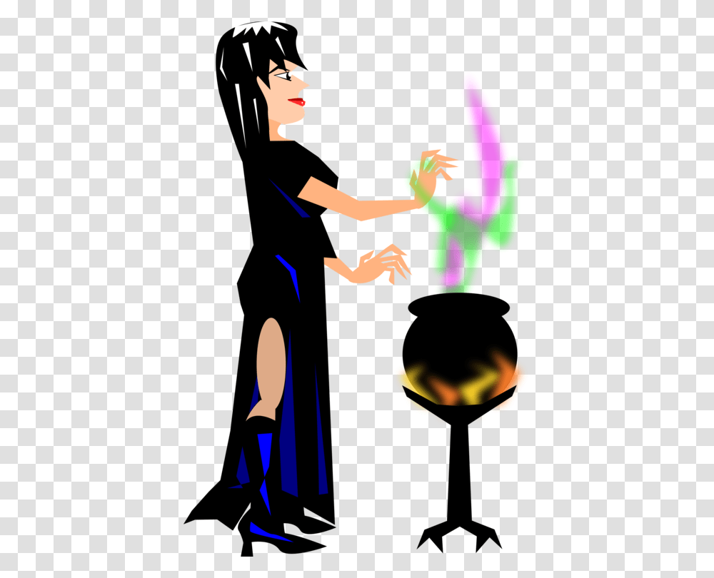 Witchcraft Magic Potion Cauldron, Person, People, Halloween Transparent Png