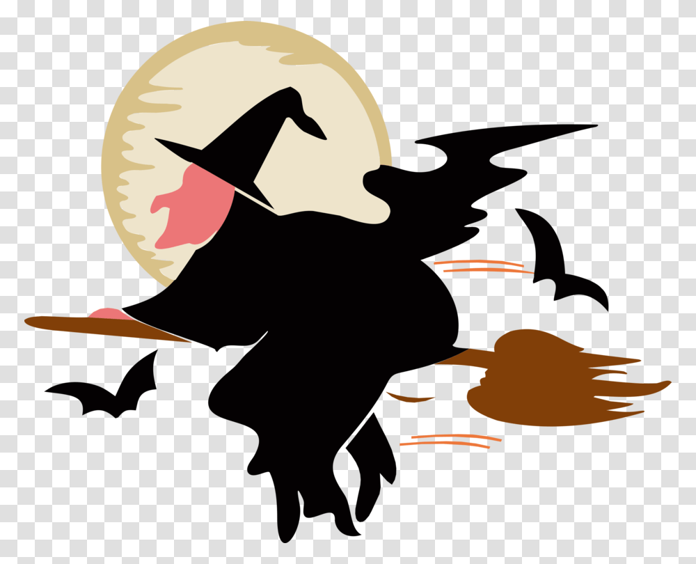 Witchcraft Sticker Wall Decal Broom, Apparel, Hat Transparent Png