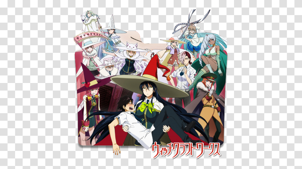 Witchcraft Works Ending Witch Craft Works, Comics, Book, Manga, Person Transparent Png