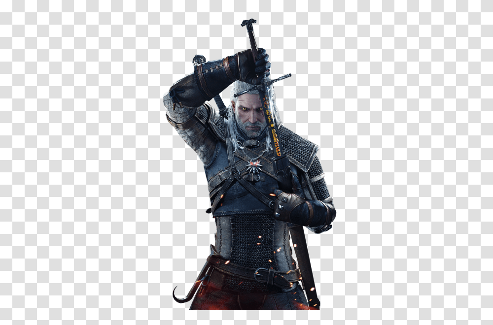 Witcher, Character, Person, Armor Transparent Png
