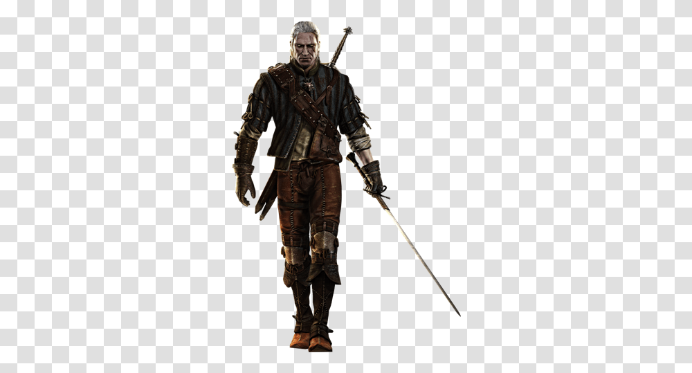 Witcher, Character, Person, Human, Weapon Transparent Png
