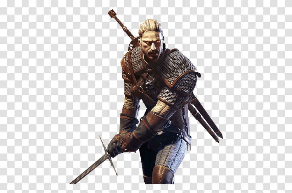 Witcher, Character, Person, Weapon, Duel Transparent Png