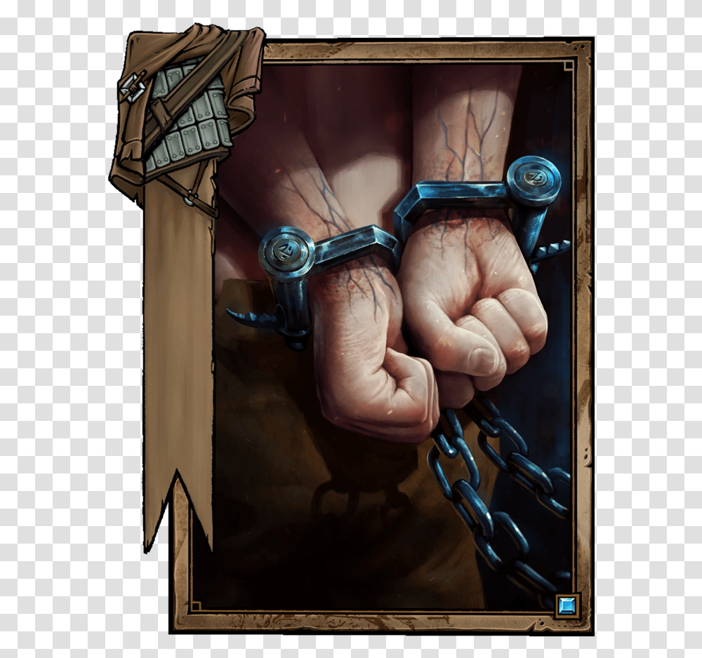 Witcher Dimeritium Shackles, Hand, Wristwatch, Person, Human Transparent Png