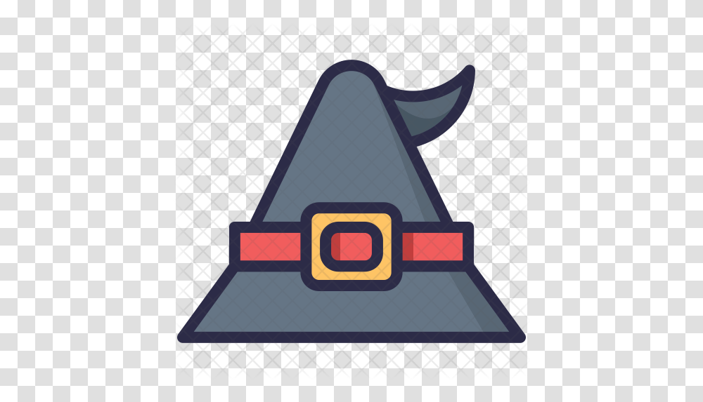 Witcher Hat Icon Cartoon, Flag, Symbol, Label, Text Transparent Png