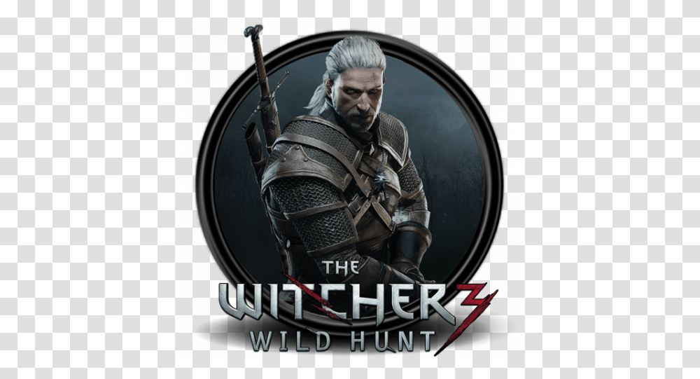 Witcher Icon Logo Images Get To Download Free  Geralt Of Rivia Video Game, Person, Human, Samurai, Ninja Transparent Png