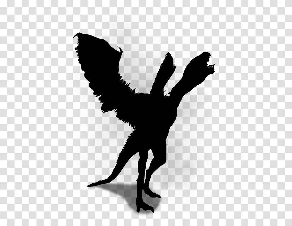 Witcher Wiki Illustration, Silhouette, Bird, Animal Transparent Png