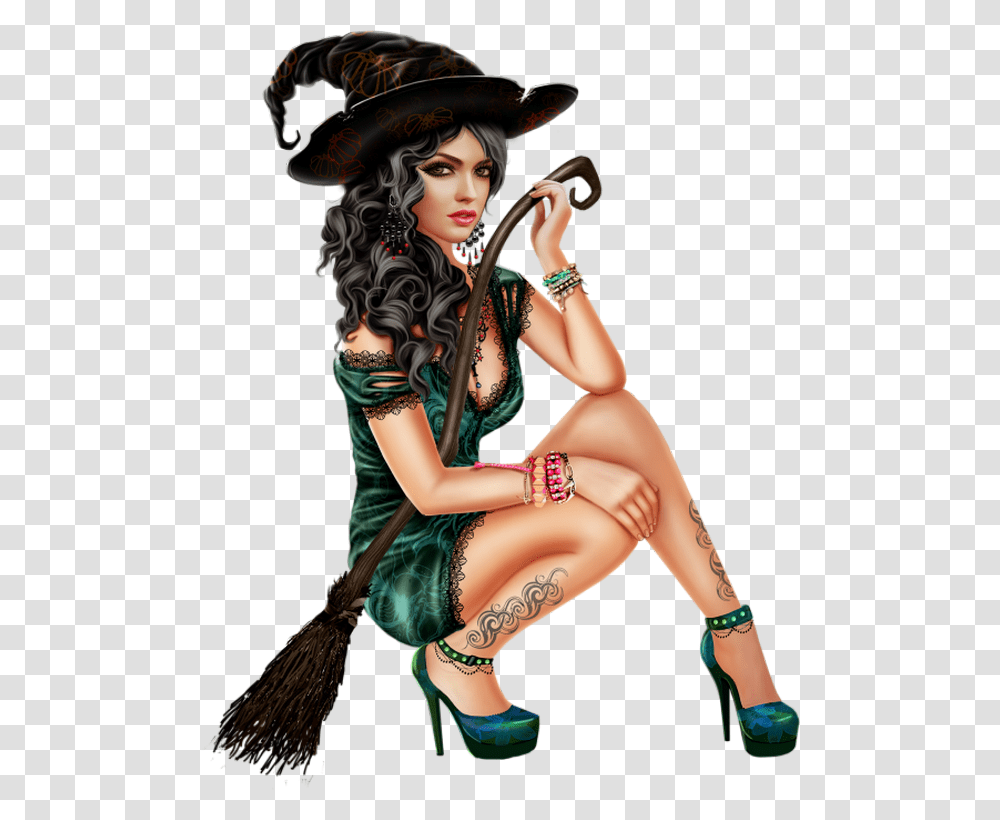 Witches And Vampires Clipart, Person, Human, Hat Transparent Png