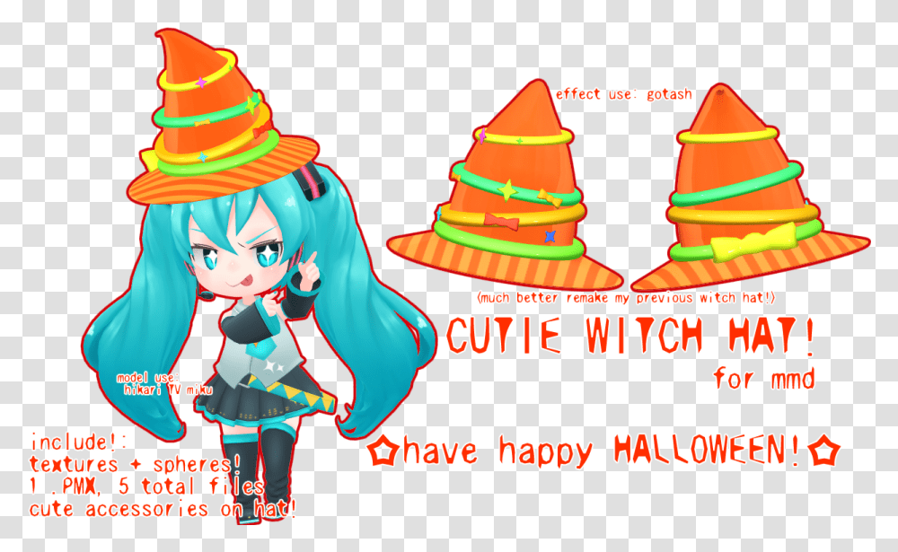 Witches Hat Clipart Halloween Mmd Props, Person, Wedding Cake Transparent Png