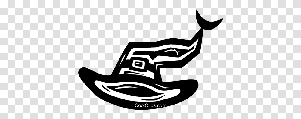 Witches Hat Royalty Free Vector Clip Art Illustration, Apparel, Sombrero, Hook Transparent Png