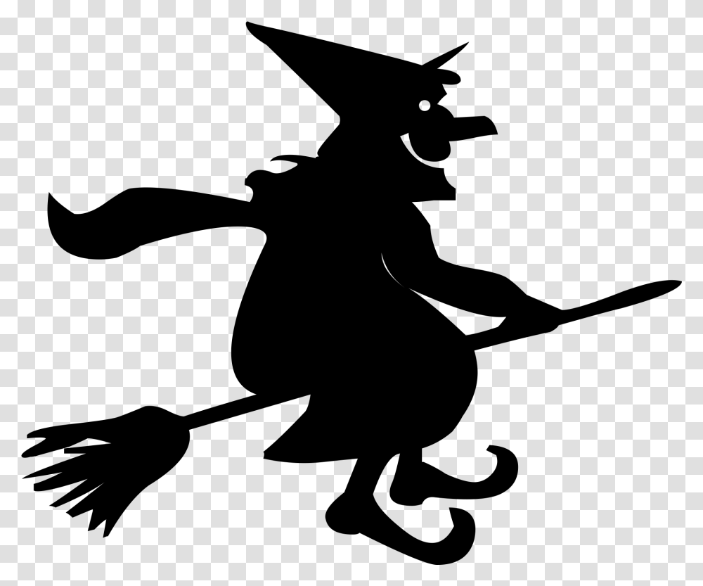 Witchs Broom Witchcraft Clip Art Witch On A Broomstick Clipart, Gray, World Of Warcraft Transparent Png