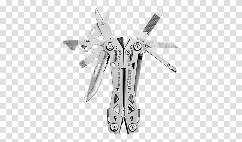 With 15 Tools Including Pliers Knives And Screwdrivers Gerber Suspension Nxt Tool, Cross Transparent Png